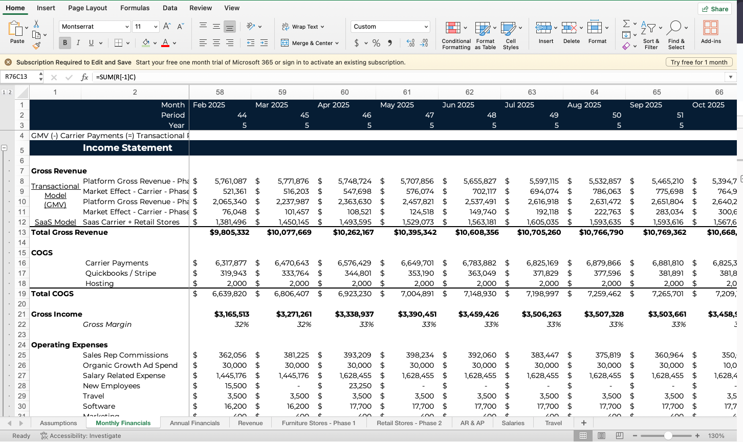 startup template